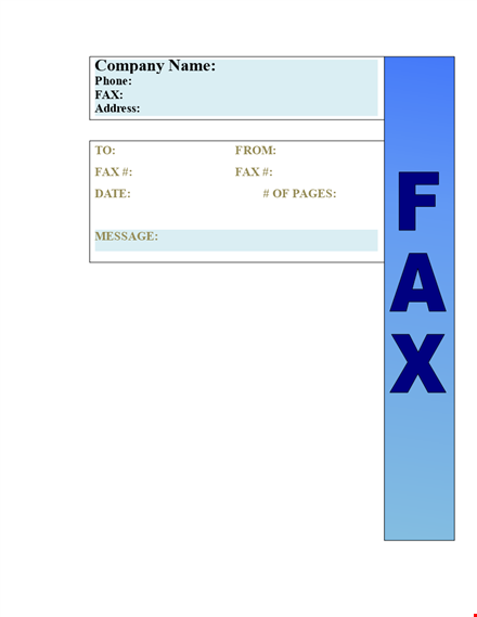 printable fax cover sheet template - download free pdf fax cover sheets template