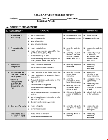 improve student progress: consistently, generally & sometimes - 60 characters template