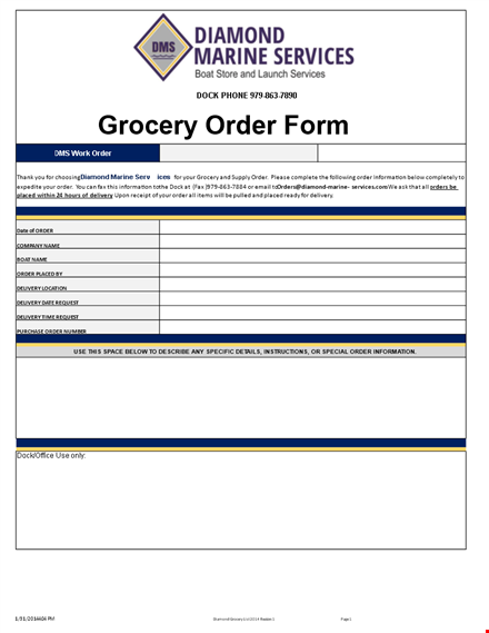 diamondgrocerylistv template