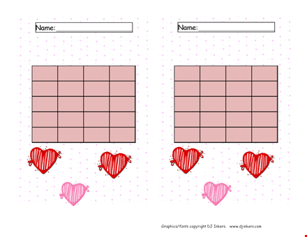 motivate your kids with a reward chart - creative graphics, copyright-free designs, and fonts template