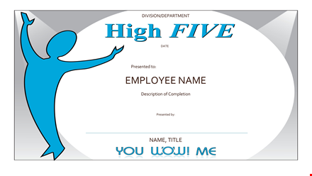 custom certificate of completion templates for your department template