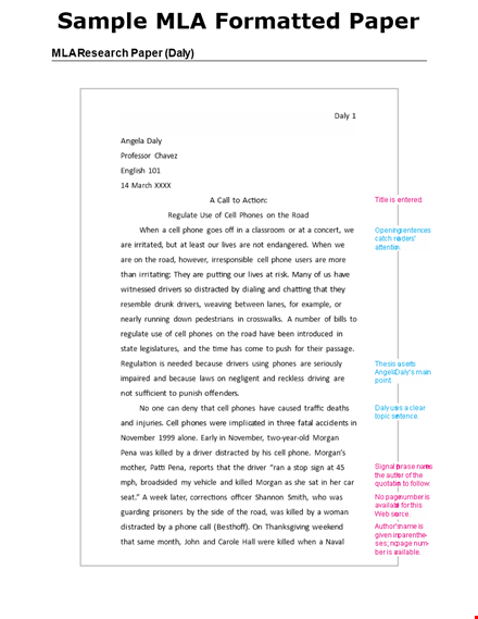 download mla format template - perfect for state requirement | super easy to use template