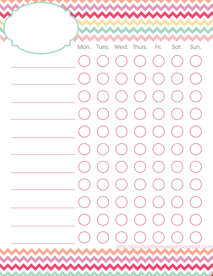 free printable chore chart template - organize your household | pinchalittlesavealot template