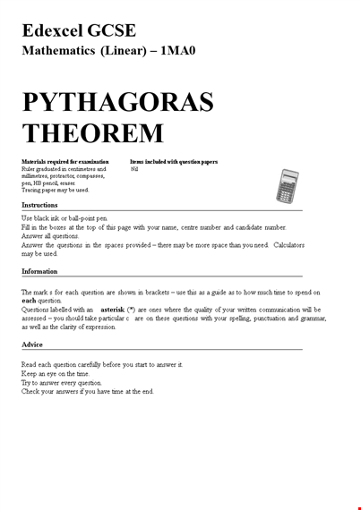 discover the correct answer for pythagorean theorem | length tips template