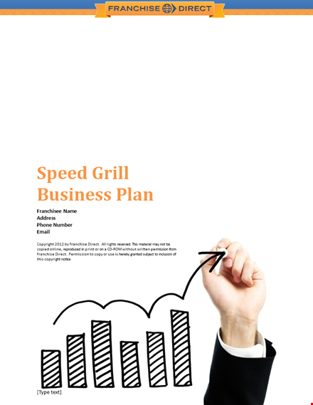 restaurant business plan outline template