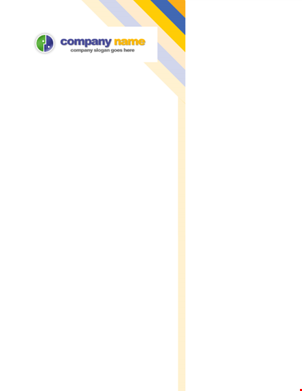 professional letterhead sample template template