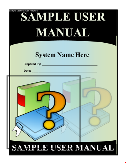 instruction manual template - create effective manuals with our easy-to-use template template