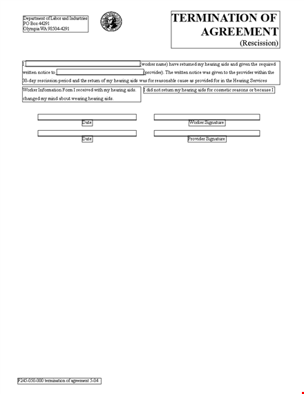 rescission agreement template - fast and effective legal document template