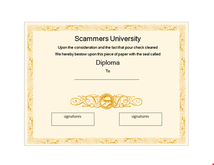 create professional diploma certificates | easily editable templates template