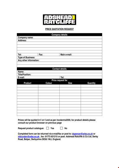 company price - request product details | affordable pricing | company price template