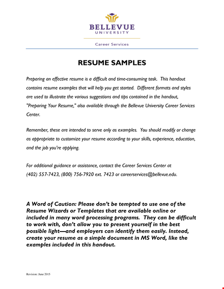 data analyst resume template template