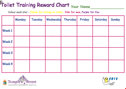 effective reward chart for training and toilet | get results now template