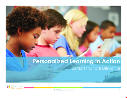 discover the elements of learning | education and schools template