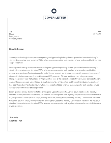 minimalist resume template cover letter letter template