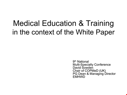 medical education.ppt template