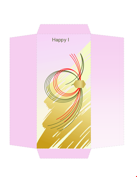 get happy with our envelope template designs - download now template