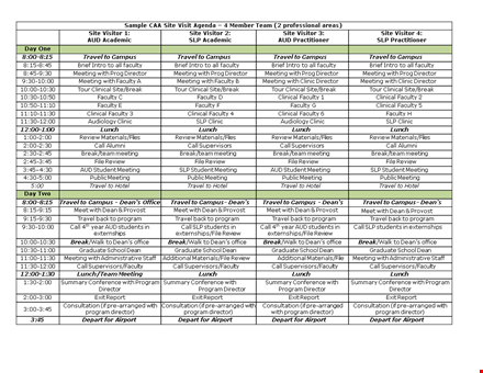 office visit agenda template - streamline travel and meeting details for director and faculty template