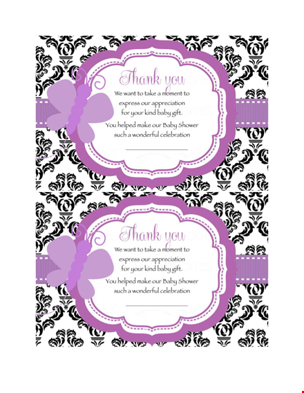 thank you card template - free printable cards for any occasion template