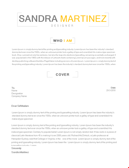 designer resume template cover letter letter template