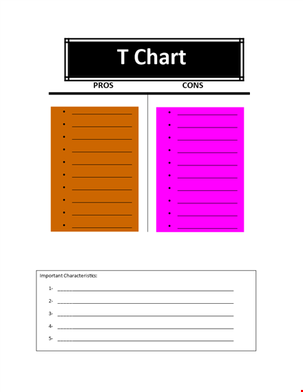 pros and cons: guide for making informed decisions template