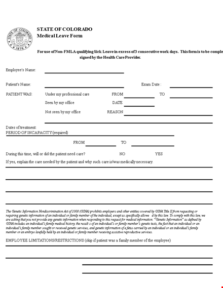 da form for family and individual genetic information of members template