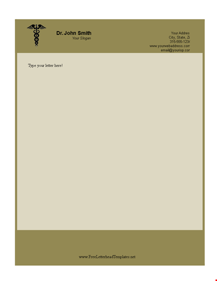 free professional letterhead template template