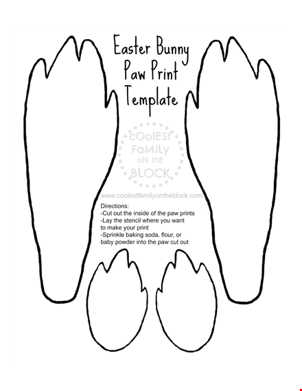 cfotbeasterbunnypawprinttemplateboth template