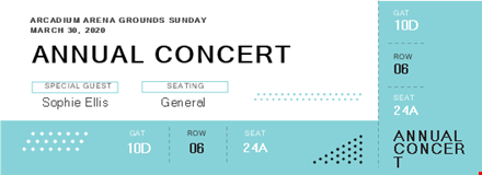 create custom event tickets with our easy-to-use template template