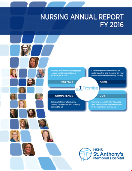 nursing annual report template