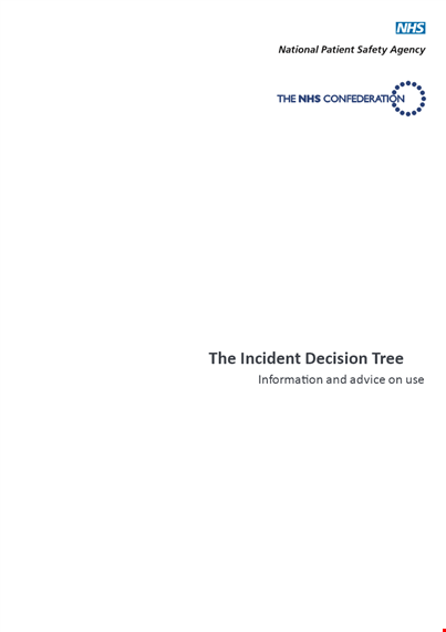 incident decision tree template template