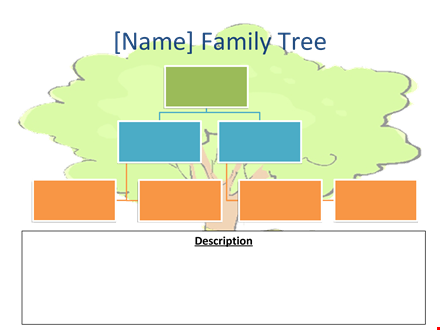 family tree template powerpoint template