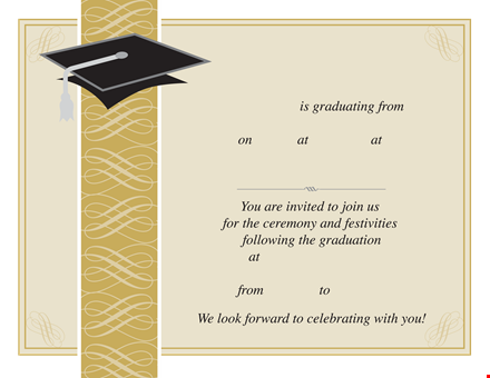 get creative with our graduation invitation templates for memorable celebrations template