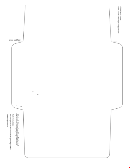 envelope template - free printable envelope templates template