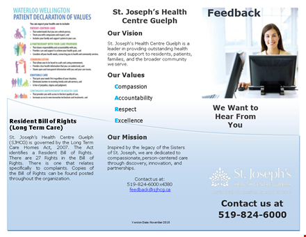 healthcare pamphlet template template