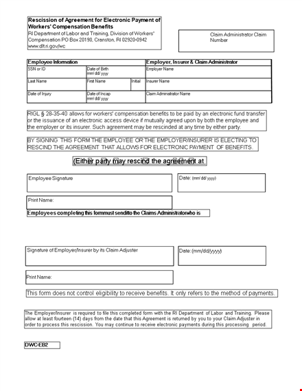 document template: rescission agreement | legal rescission agreement template template