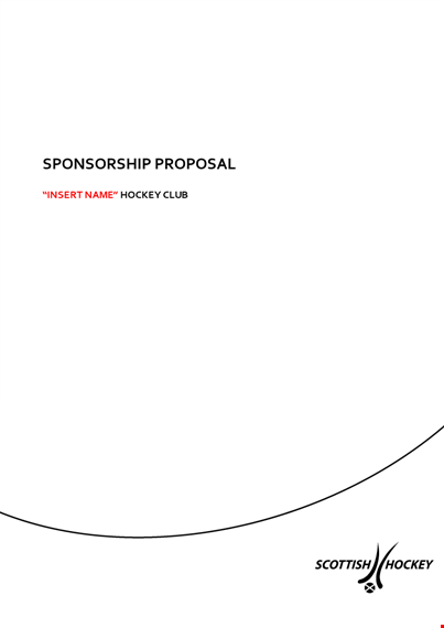 sponsorship letter template template