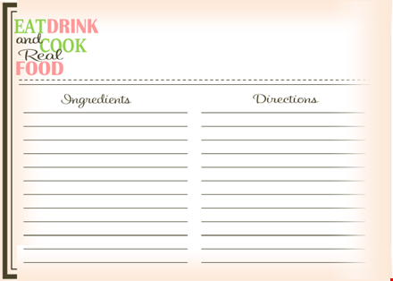 create a beautiful cookbook with our editable cookbook template template