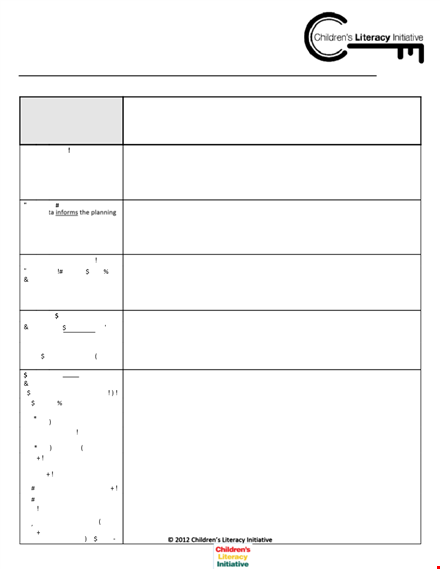 reading workshop lesson plan template