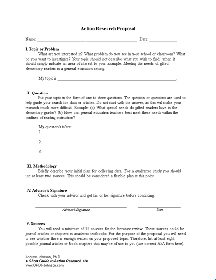 research proposal template: a comprehensive guide for a successful research proposal template