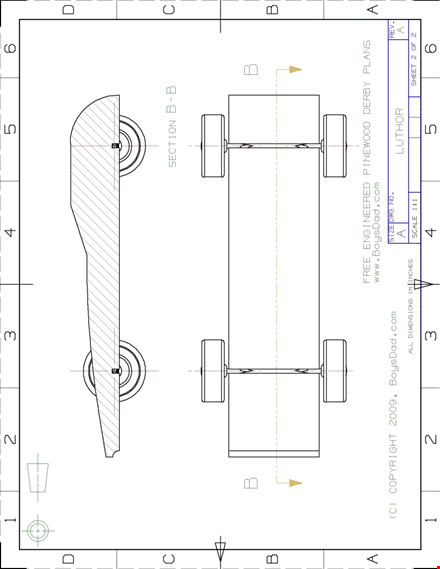 pinewood derby templates for exciting car designs - get started today template