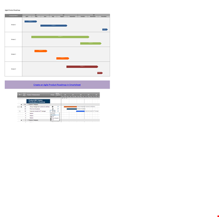 streamline your agile process with our product roadmap template template