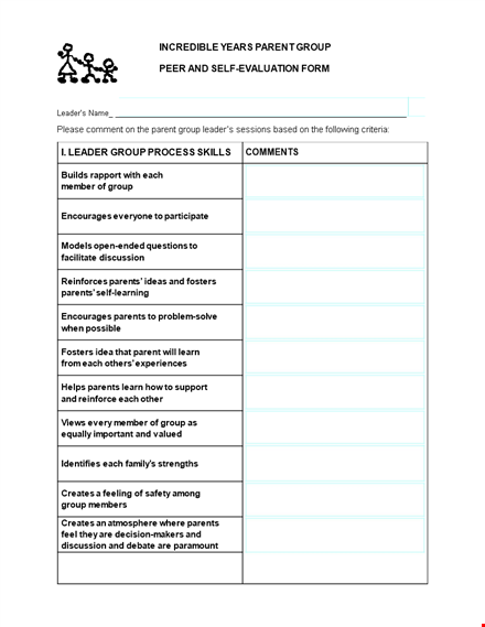 improve your performance with self evaluation examples | company name template