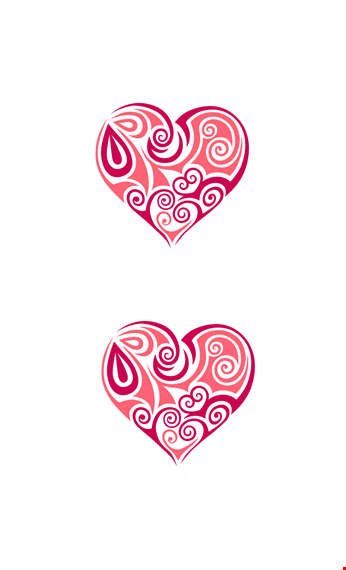 heart shape template - free printable heart templates for various crafts template