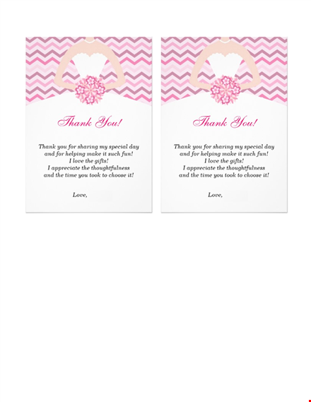 customizable thank you card template - express gratitude effortlessly! template