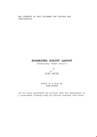 download the best screenplay template for proper dialogue formatting template