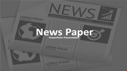 newspaper presentation | standard lorem ipsum industry template