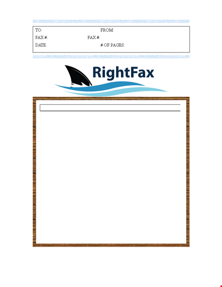 fax cover sheet template - free printable pdfs and word documents template