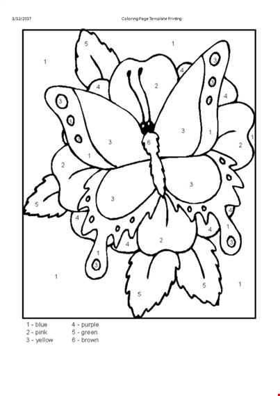 free printable butterfly coloring pages for adults template