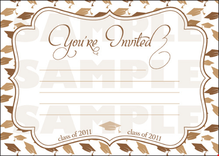 celebrate with customizable graduation invitation templates template