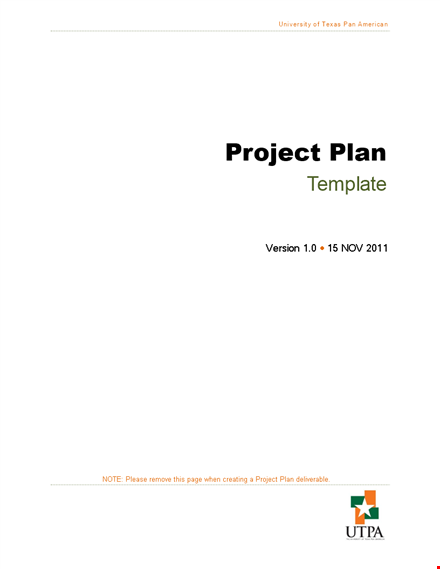 free template for effective project management template